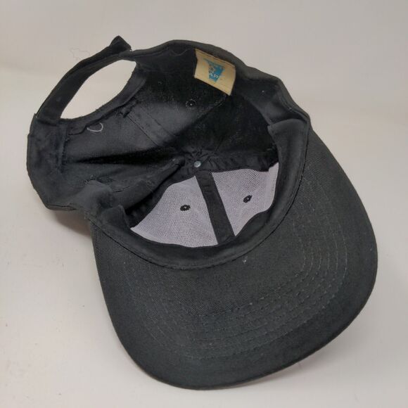 Greece Men's Strapback Hat Cap Black OSFA Graphic Logo PolyCotton - Picture 8 of 10